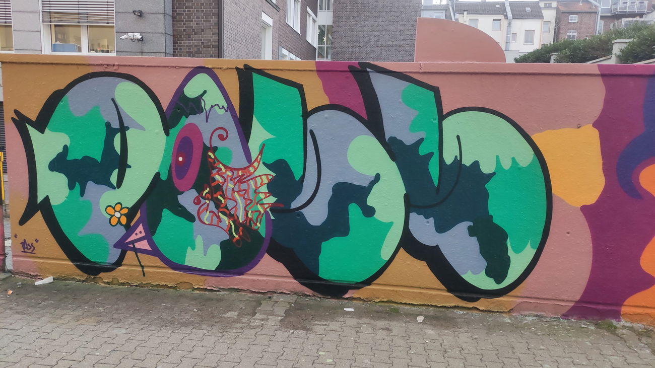 Graffiti Wall in Essen - Photo by Kico_one (2021)