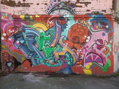 Graffiti Wall in Essen - Photo by Kico_one - Essen (2015)