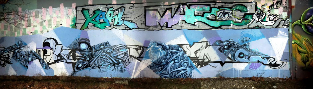 Graffiti Wall in Dachau - Photo by Kico_one - Dachau, Germany