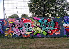 Graffiti Wall in Essen - Photo by Kico_one - Essen, NRW, Ruhrpott (2018)
