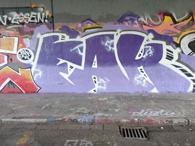 Graffiti Wall in Essen - Photo by Kico_one (2025)