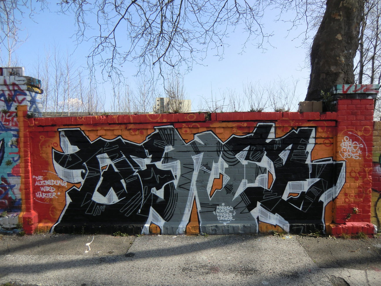 Graffiti Wall in Essen - Photo by Kico_one - Essen, NRW, Ruhrpott (2016)