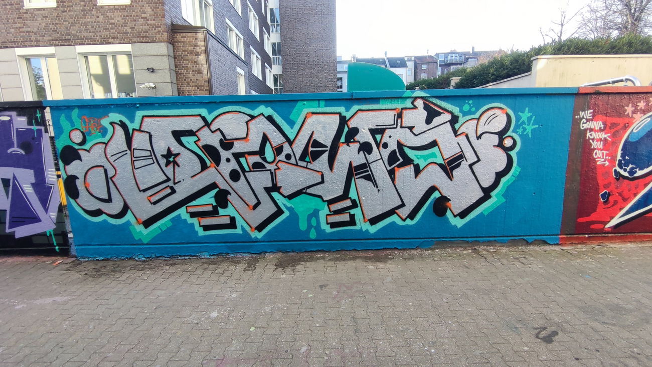 Graffiti Wall in Essen - Photo by Kico_one (2021)