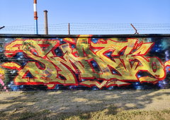 Graffiti Wall in Osijek - Photo by Kico_one (2025)