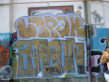 Graffiti Bombing in Osijek - Photo by Kico_one - Osijek, Croatia, Hrvatska (2014)