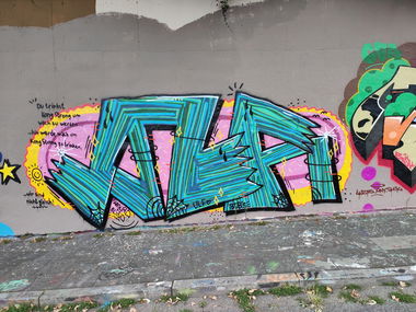 Graffiti Wall in Essen - Photo by Kico_one (2025)