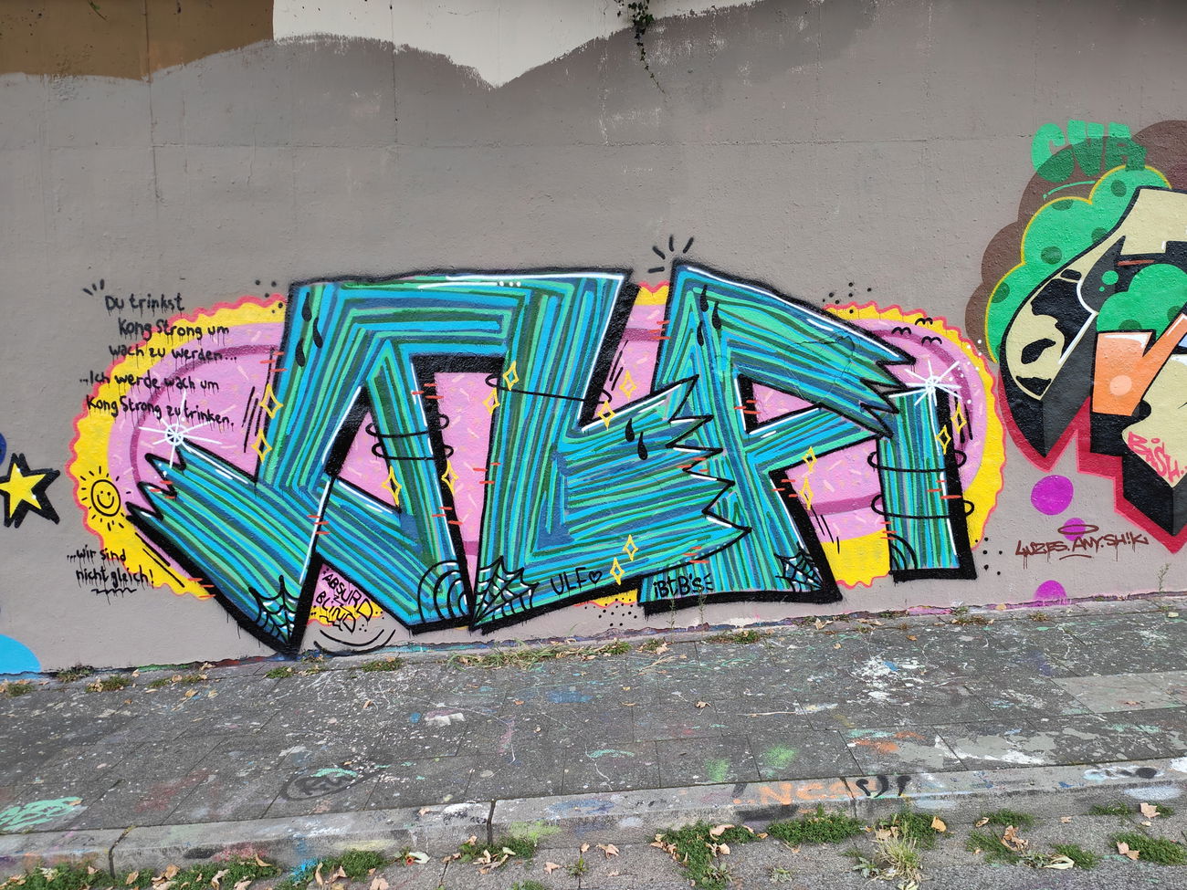 Graffiti Wall in Essen - Photo by Kico_one (2025)