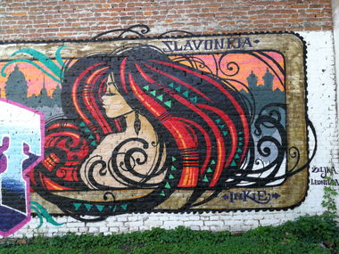 Graffiti Bombing in Osijek - Photo by Kico_one - Osijek, Croatia, Inkie