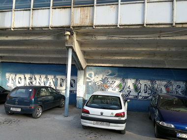 Graffiti Wall in Zadar - Photo by Kico_one - Zadar, Croatia, Tornado