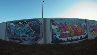 Graffiti Wall in Osijek - Photo by Kico_one - Osijek, Croatia, Hrvatska (2016)