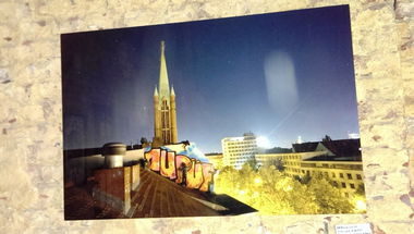 Graffiti Artwork in Herne - Photo by Kico_one - 1UP (2014)