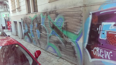 Graffiti Wall in Wien - Photo by Kico_one - Wien, Vienna, Austria
