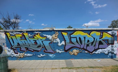 Graffiti Wall in Osijek - Photo by Kico_one - Croatia, Hrvatska, Osijek (2016)