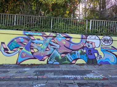 Graffiti Wall in Essen - Photo by Kico_one (2025)