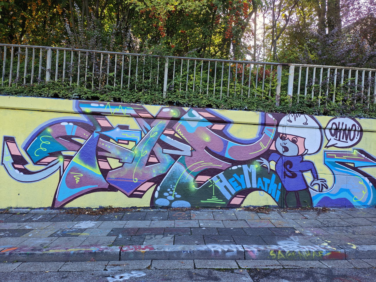 Graffiti Wall in Essen - Photo by Kico_one (2025)