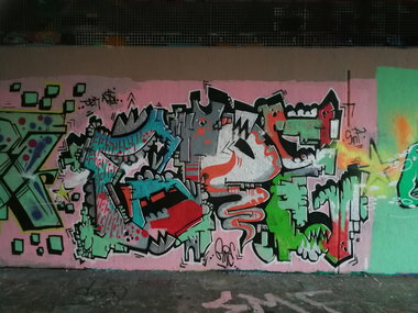 Graffiti Wall in Essen - Photo by Kico_one - Essen, NRW, Ruhrpott (2017)