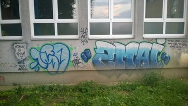 Graffiti Wall in Valpovo - Photo by Kico_one - Croatia, Hrvatska, Valpovo