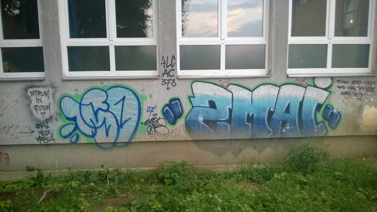 Graffiti Wall in Valpovo - Photo by Kico_one - Croatia, Hrvatska, Valpovo