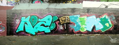 Graffiti Wall in Germany - Photo by Kico_one - Sino, Kos, Essen (2016)