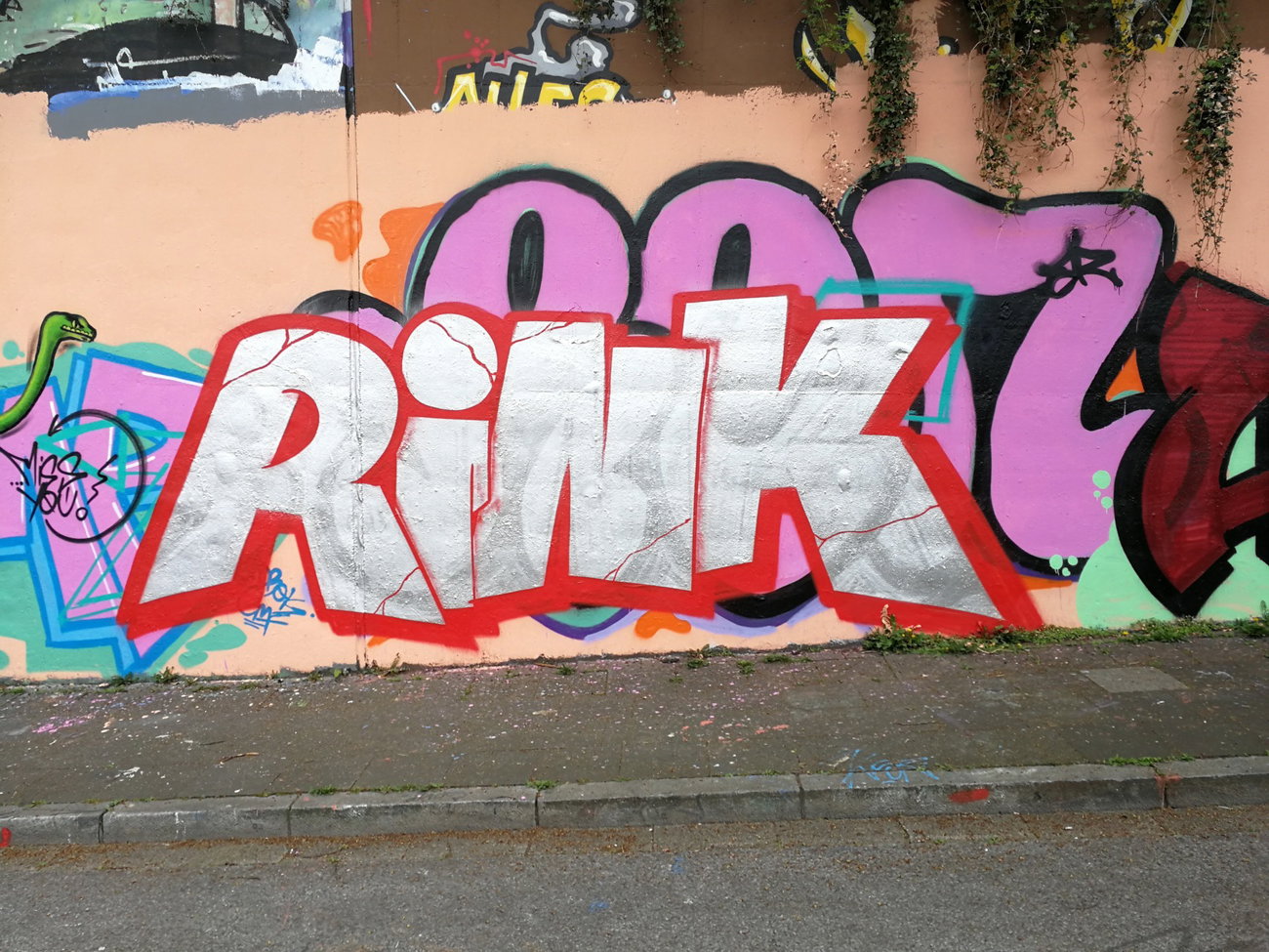 Graffiti Wall in Essen - Photo by Kico_one - Essen, NRW, Ruhrpott (2018)