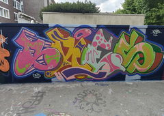 Graffiti Wall in Essen - Photo by Kico_one (2025)