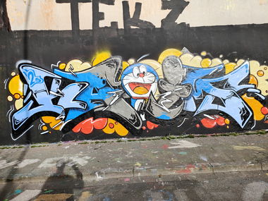 Graffiti Wall in Essen - Photo by Kico_one (2025)