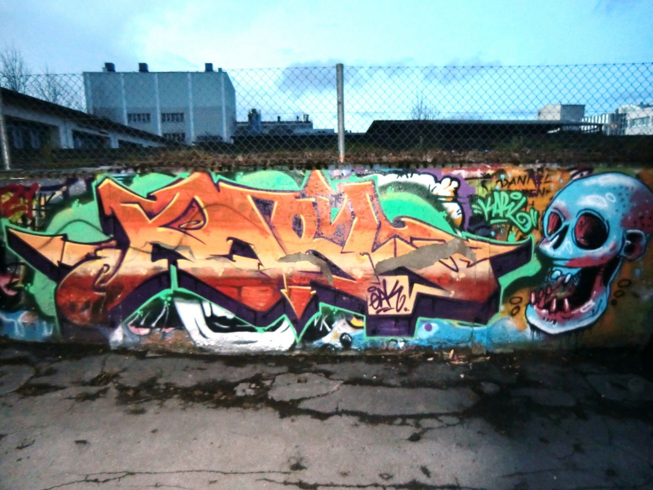 Graffiti Wall in Dachau - Photo by Kico_one - Dachau, Germany, Karl