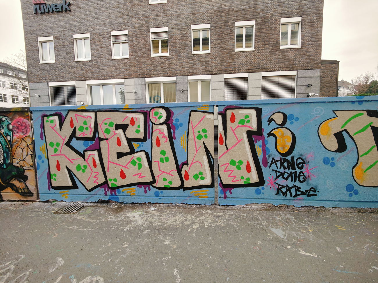 Graffiti Wall in Essen - Photo by Kico_one (2025)