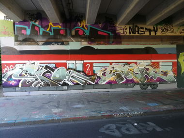 Graffiti Wall in Essen - Photo by Kico_one - Essen, Nrw, Ruhrpott (2019)