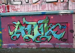 Graffiti Wall in München - Photo by Kico_one - München, Adk