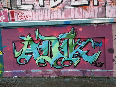 Graffiti Wall in München - Photo by Kico_one - München, Adk