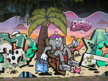 Graffiti Wall in Essen - Photo by Kico_one - Essen, NRW, Ruhrpott (2017)