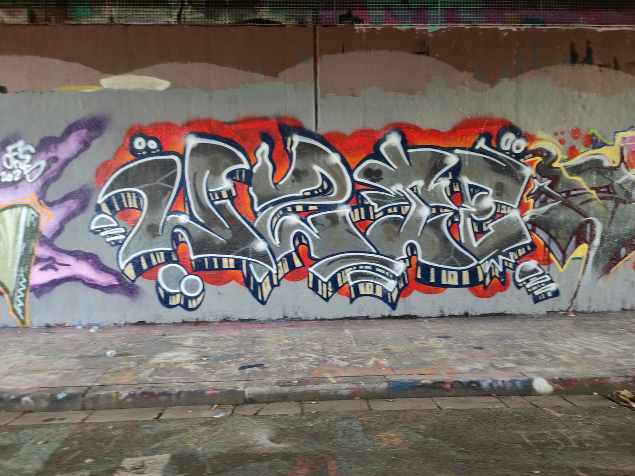 Graffiti Wall in Essen - Photo by Kico_one (2025)