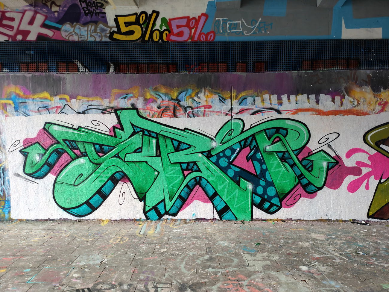 Graffiti Wall in Essen - Photo by Kico_one - Essen, Ruhrgebiet, Sirup (2023)