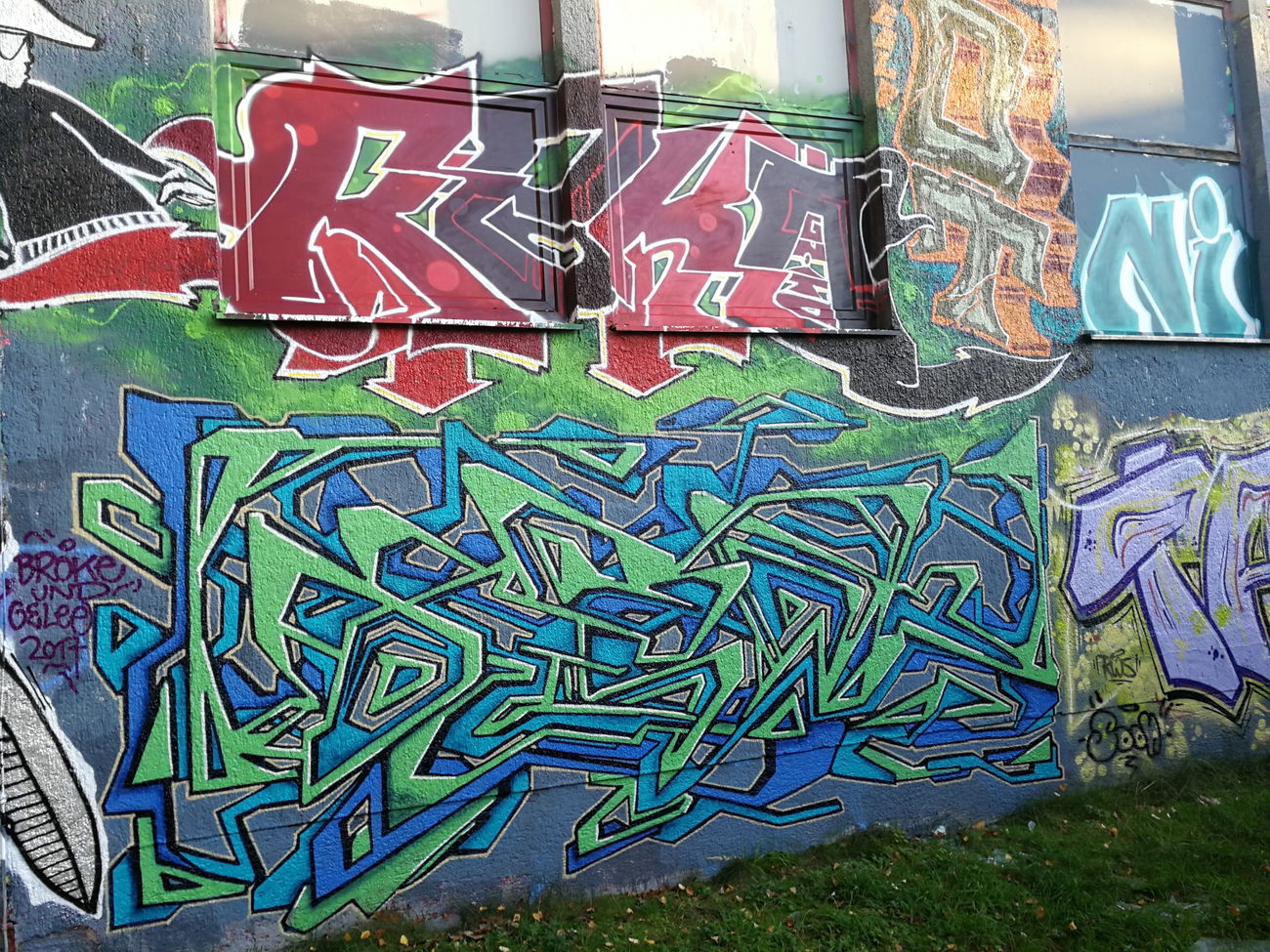 Graffiti Wall in Dachau - Photo by Kico_one - Dachau (2017)