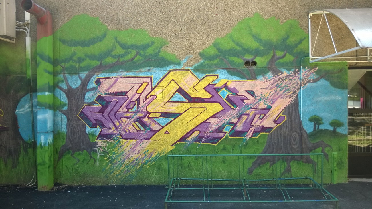Graffiti Wall in Osijek - Photo by Kico_one - Osijek, Croatia, Hrvatska (2016)