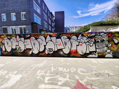 Graffiti Wall in Essen - Photo by Kico_one (2025)