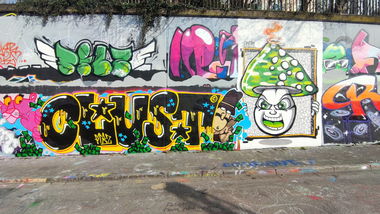 Graffiti Wall in Essen - Photo by Kico_one (2021)