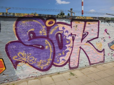 Graffiti Wall in Osijek - Photo by Kico_one - Croatia, Hrvatska, Osijek (2016)