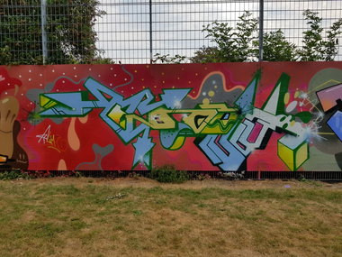 Graffiti Wall in Essen - Photo by Kico_one - Essen, NRW, Ruhrpott (2018)