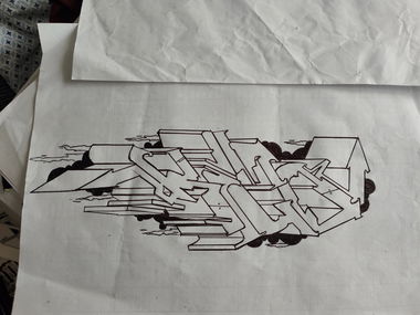 Graffiti Sketch in Essen - Photo by Kico_one - Essen, Kico (2025)