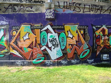Graffiti Wall - Photo by Kico_one - Wien, Vienna, Austria