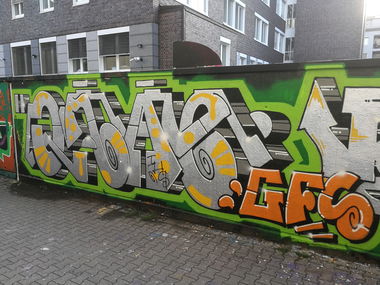 Graffiti Wall in Essen - Photo by Kico_one - Essen, NRW, Ruhrpott (2019)