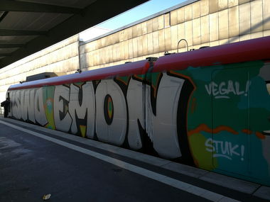 Graffiti Train in Essen - Photo by Kico_one - Essen, NRW, Ruhrpott (2018)