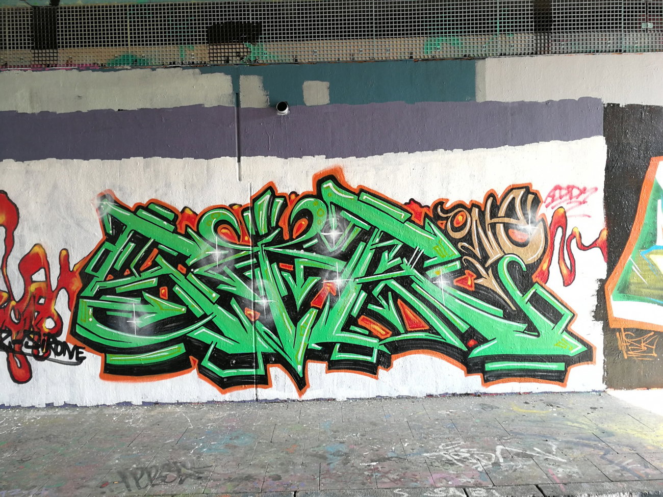 Graffiti Wall in Essen - Photo by Kico_one - Essen, NRW, Ruhrpott (2018)