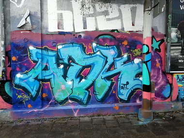 Graffiti Wall in München - Photo by Kico_one - München, Adk