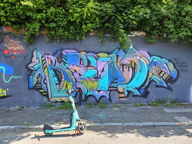 Graffiti Wall in Essen - Photo by Kico_one (2023)
