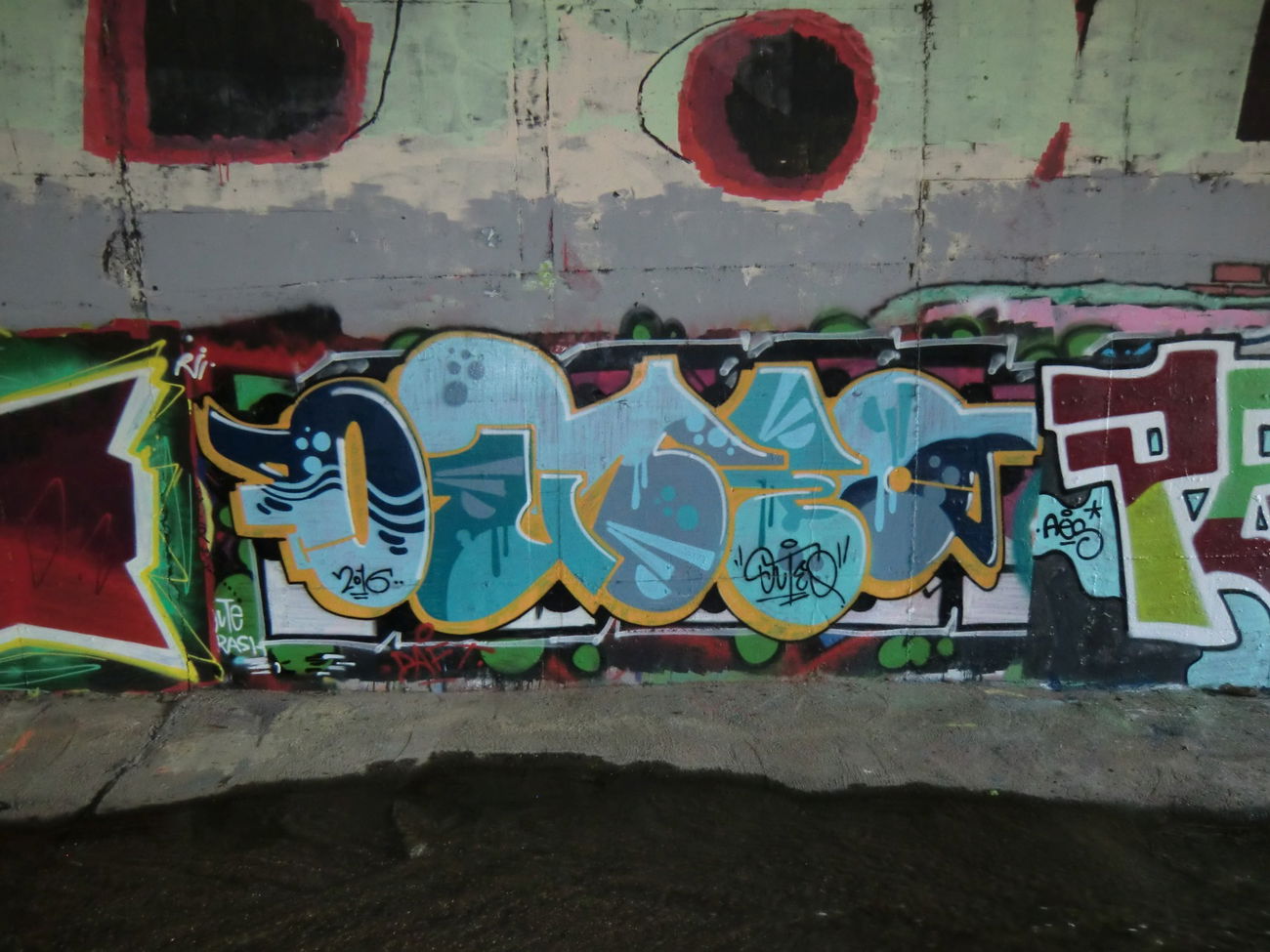 Graffiti Wall in Prague - Photo by Kico_one - Prague, Praha