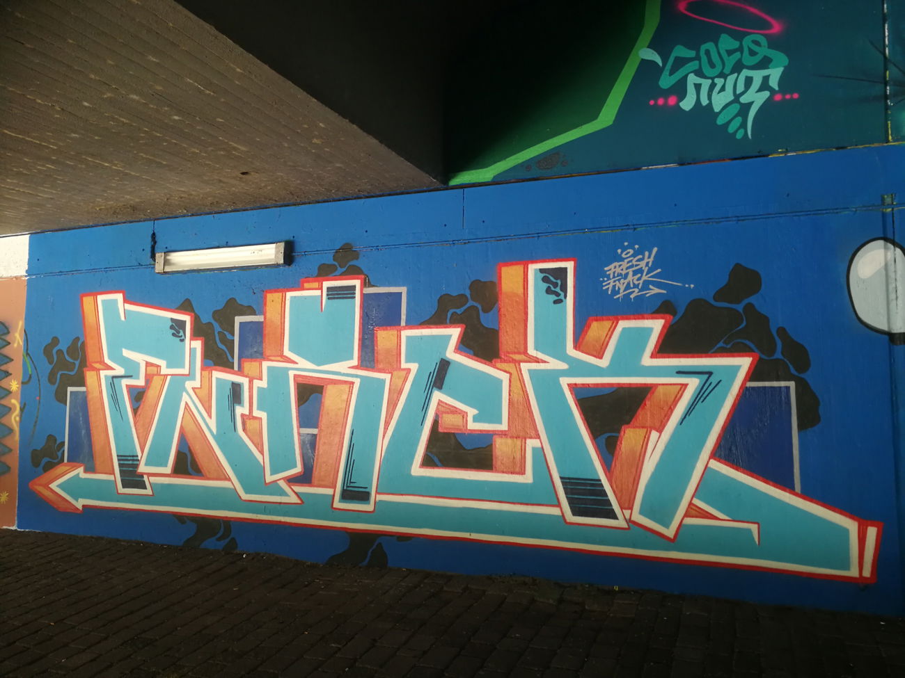 Graffiti Wall in Essen - Photo by Kico_one - Essen (2019)