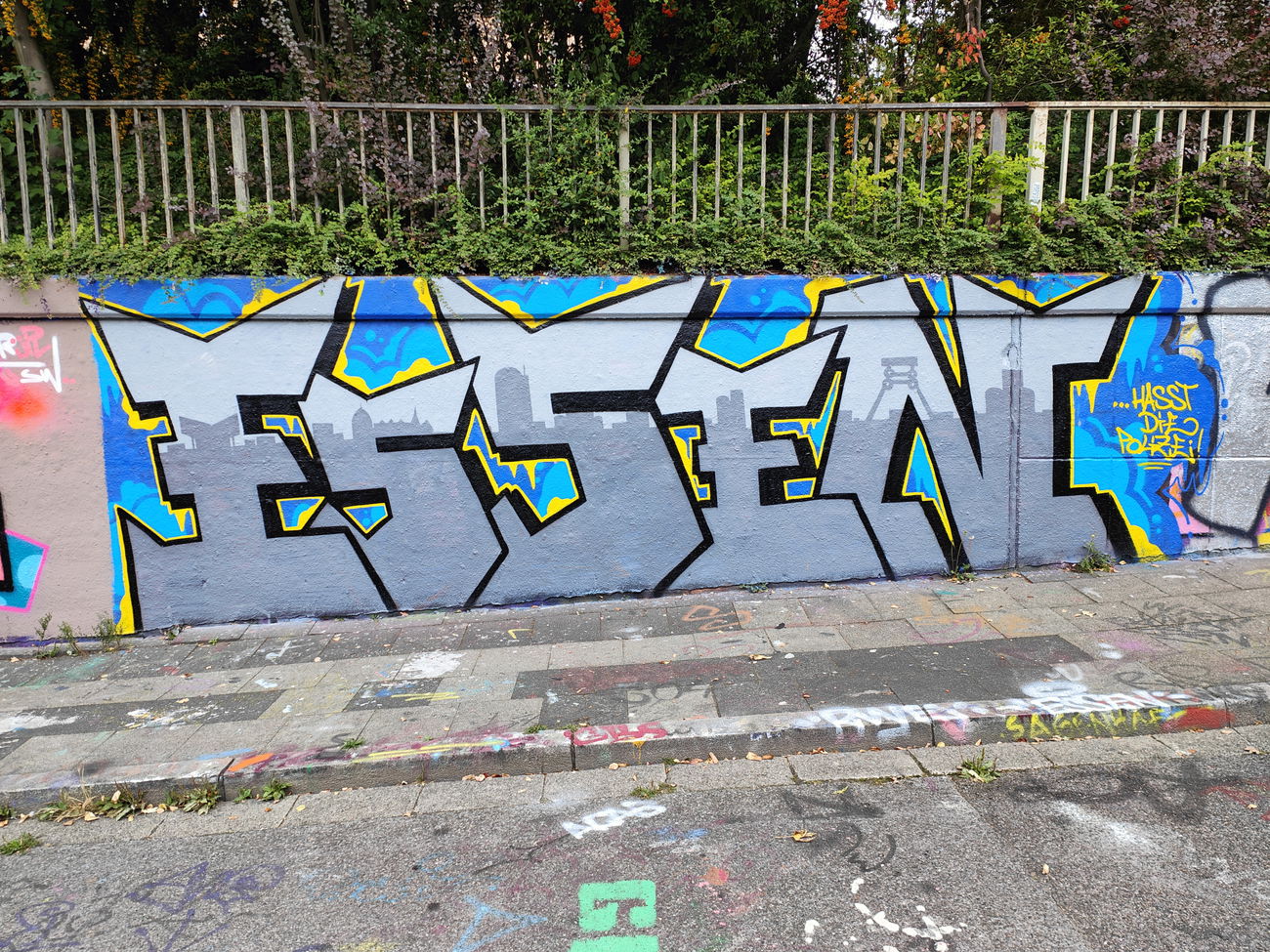 Graffiti Wall in Essen - Photo by Kico_one (2025)